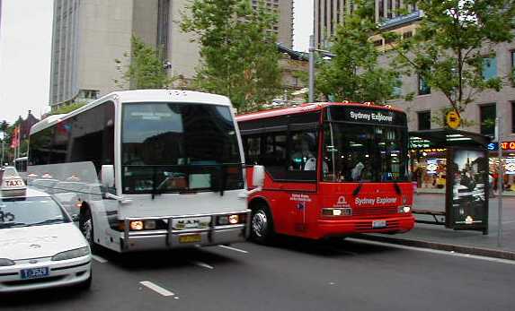 Sydney Explorer Mercedes O405 PMC & MAN coach